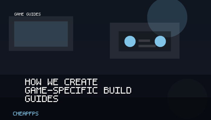 Original CheapFPS cover art for How We Create Game-Specific Build Guides