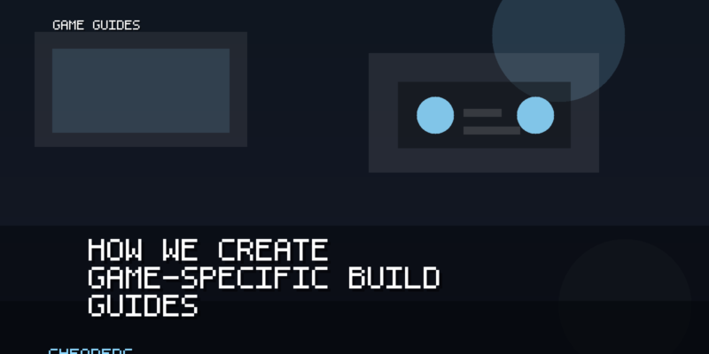Original CheapFPS cover art for How We Create Game-Specific Build Guides